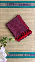 Mulayam : Checkered Purple